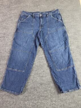 Old Navy OG Loose High Rise Jeans Womens Size 20x28 Secret Smooth Pocket